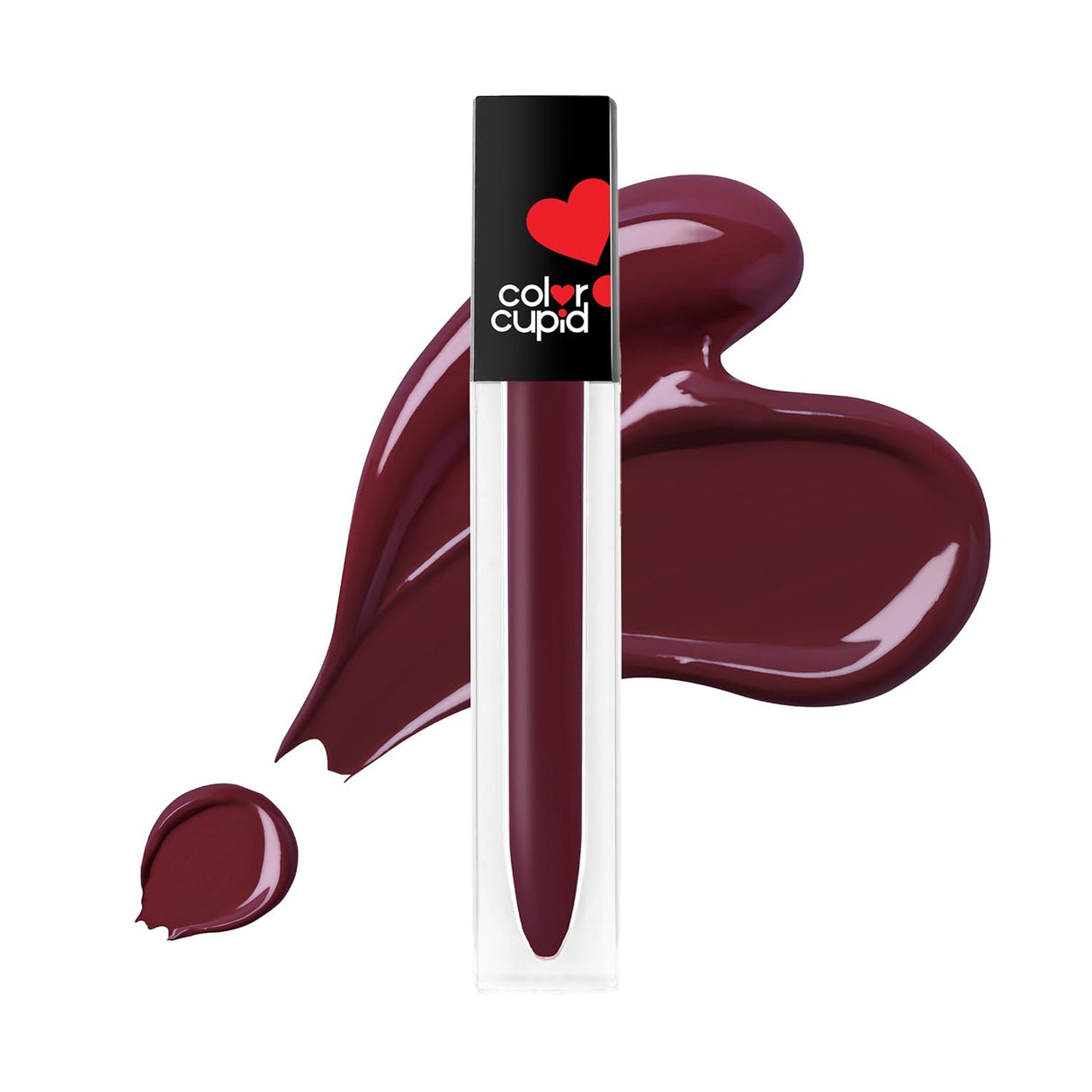 Color Cupid Matte Intense Color 18 - Hour Stay Liquid Lipstick | Infused with Hyaluronic Acid & Ceramide | Transfer Proof & Kiss Proof| Forever Love - Sweetheart Mocha | 1.5 ml - Vamzn#