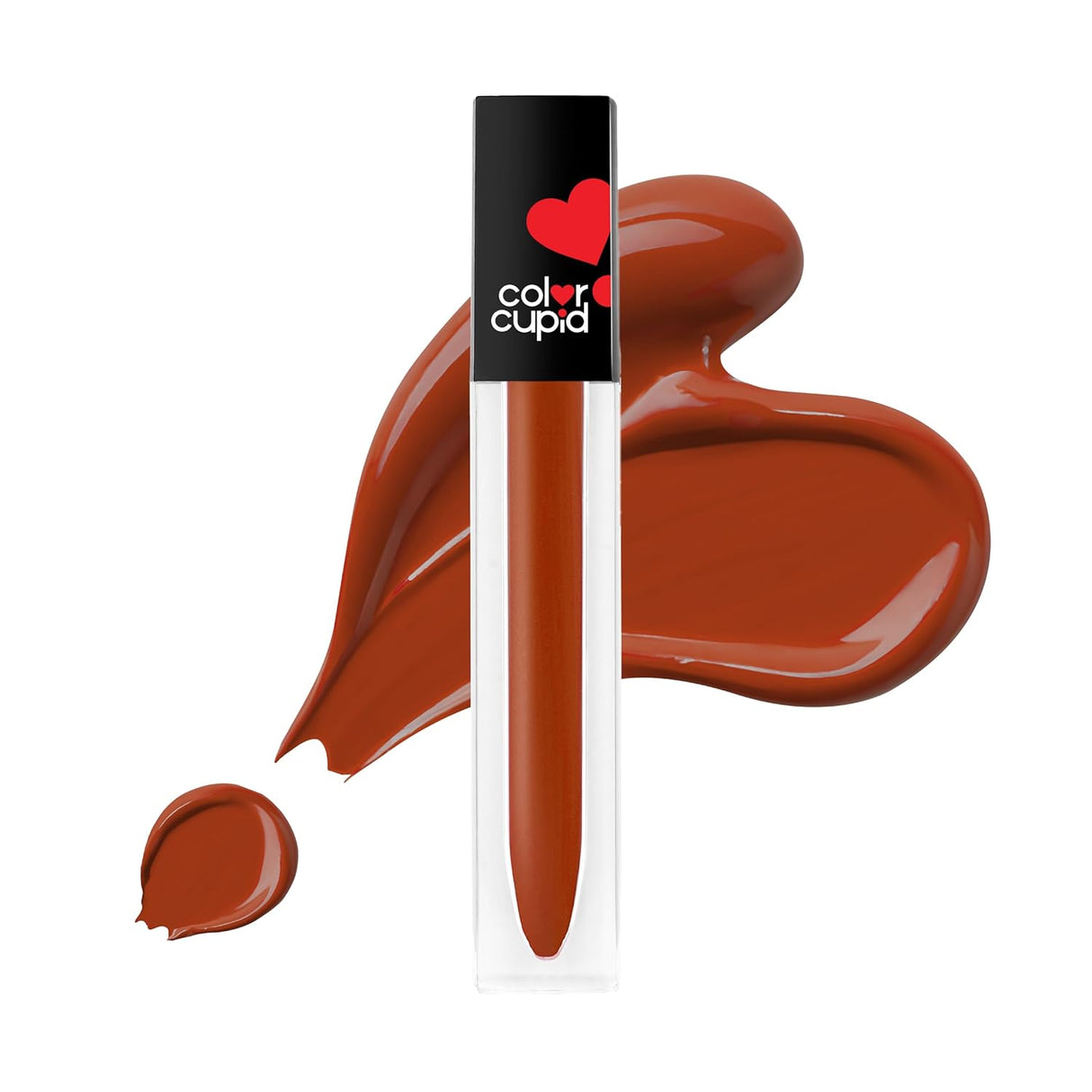 Color Cupid Matte Intense Color 18 - Hour Stay Liquid Lipstick | Infused with Hyaluronic Acid & Ceramide | Transfer Proof & Kiss Proof| Forever Love - Sweetheart Mocha | 1.5 ml - Vamzn#