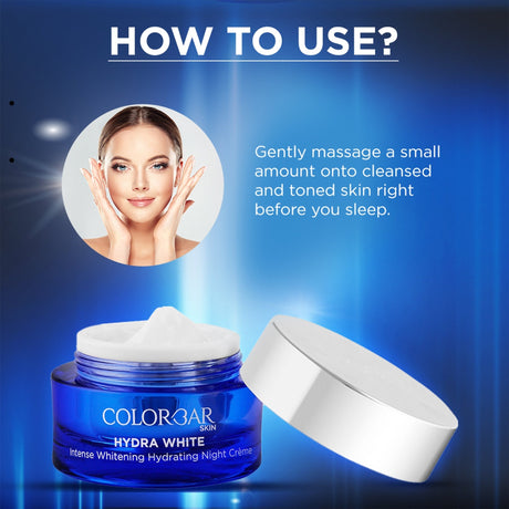 Colorbar Hydra White Intense Whitening Night Cream - Vamzn#