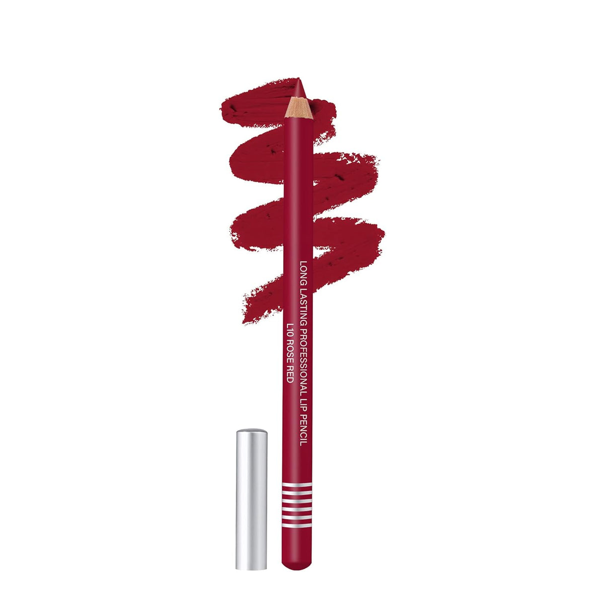 Colors Queen Lip Liner Pencil | Non Transfer Lip Liner for Professional Makeup | Lip Liner Pencil Waterproof (L - 01, Warm Red) - Vamzn#