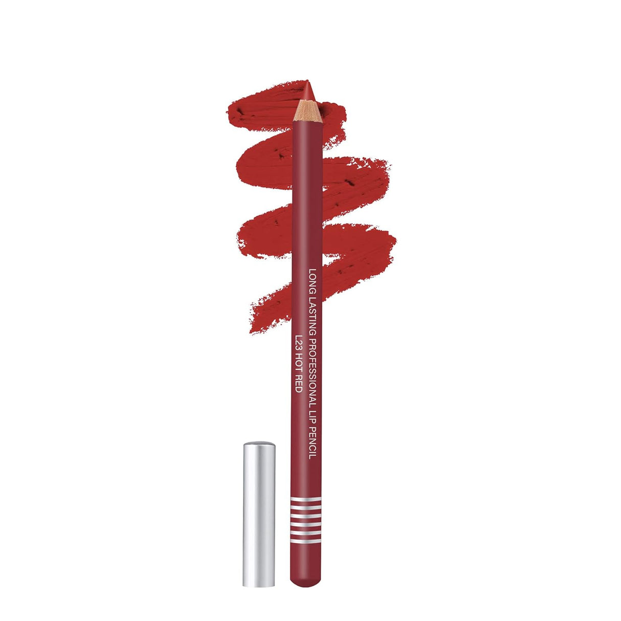 Colors Queen Lip Liner Pencil | Non Transfer Lip Liner for Professional Makeup | Lip Liner Pencil Waterproof (L - 01, Warm Red) - Vamzn#