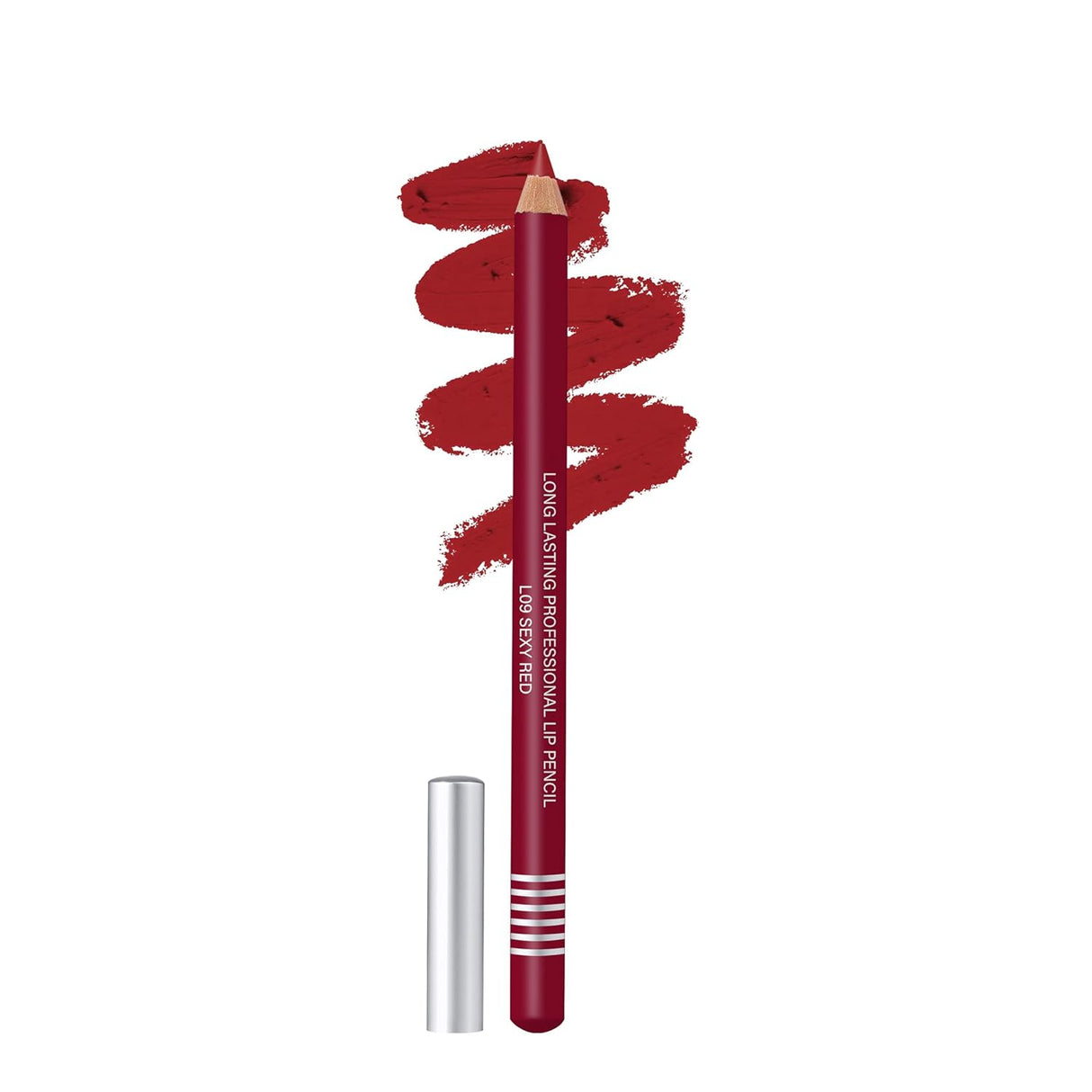 Colors Queen Lip Liner Pencil | Non Transfer Lip Liner for Professional Makeup | Lip Liner Pencil Waterproof (L - 01, Warm Red) - Vamzn#