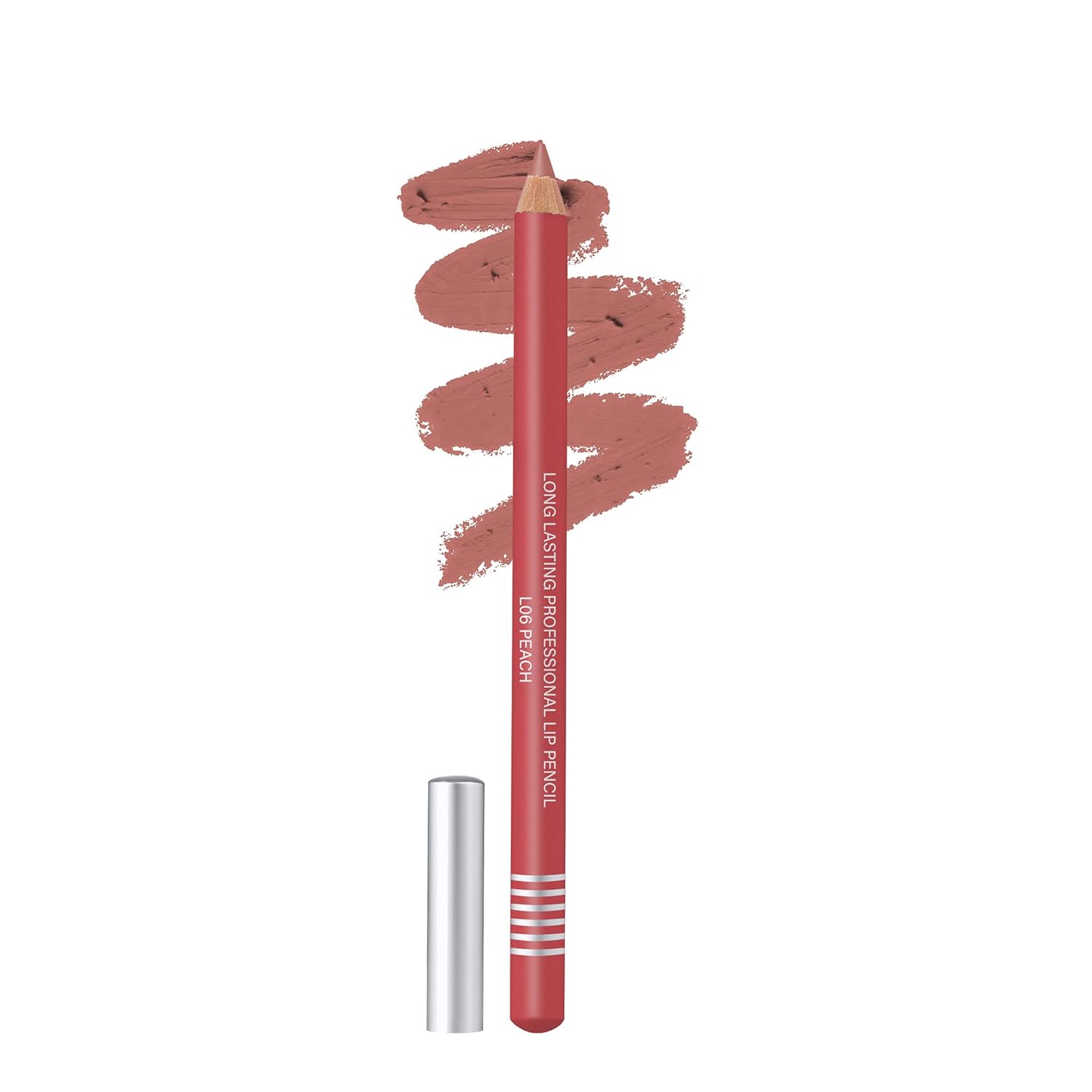 Colors Queen Lip Liner Pencil | Non Transfer Lip Liner for Professional Makeup | Lip Liner Pencil Waterproof (L - 01, Warm Red) - Vamzn#
