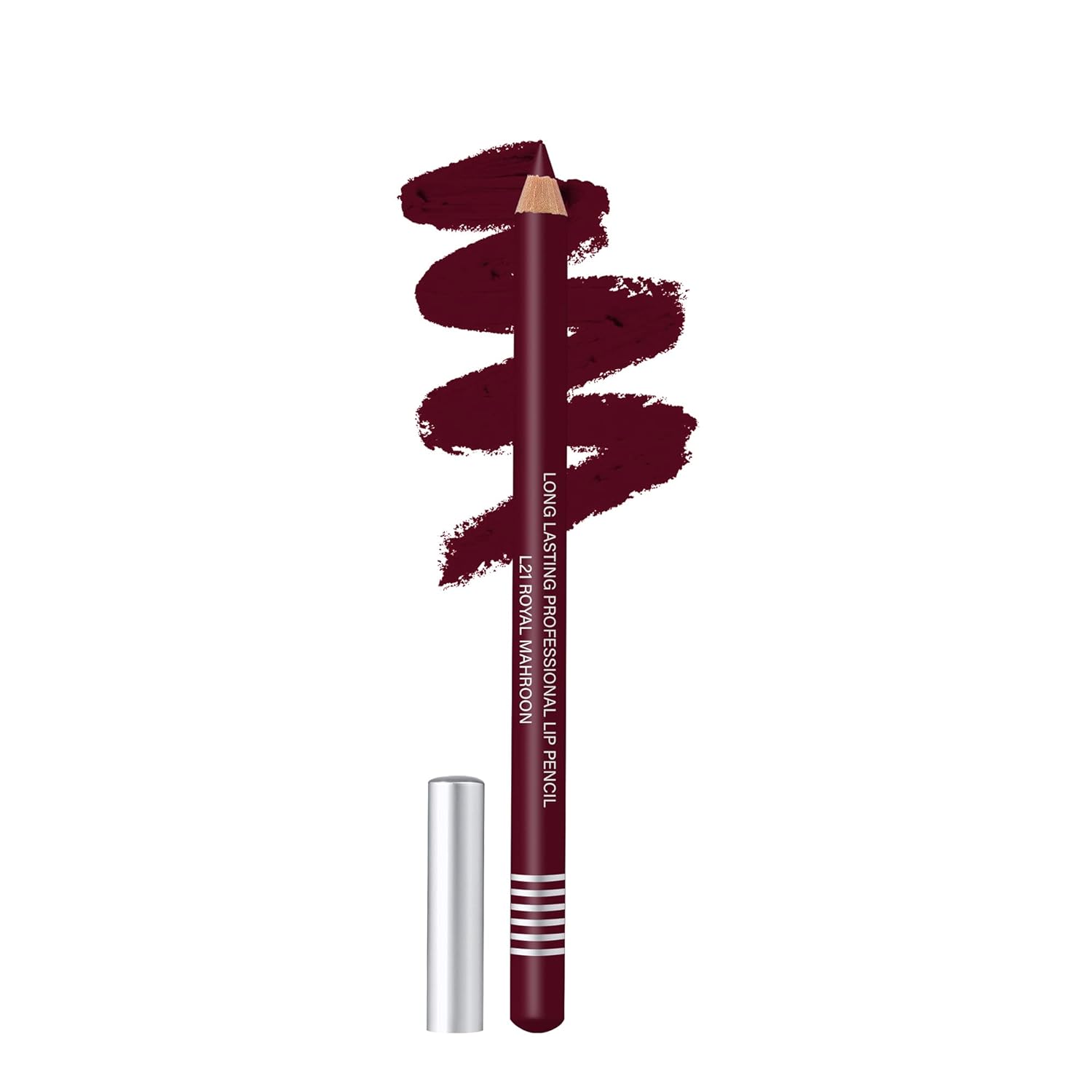 Colors Queen Lip Liner Pencil | Non Transfer Lip Liner for Professional Makeup | Lip Liner Pencil Waterproof (L - 01, Warm Red) - Vamzn#