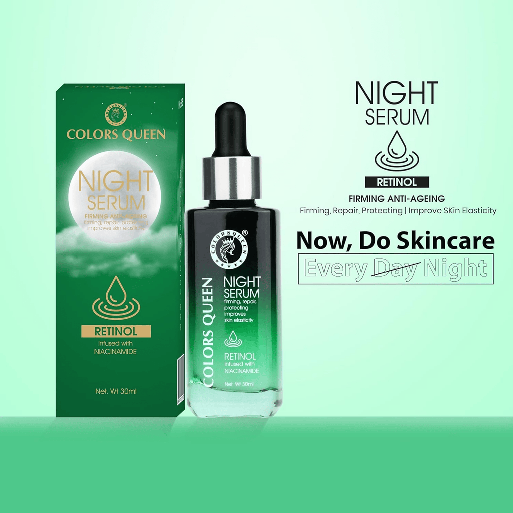 Colors Queen Retinol Night Serum Reduce Fine Lines & Wrinkle - Vamzn#