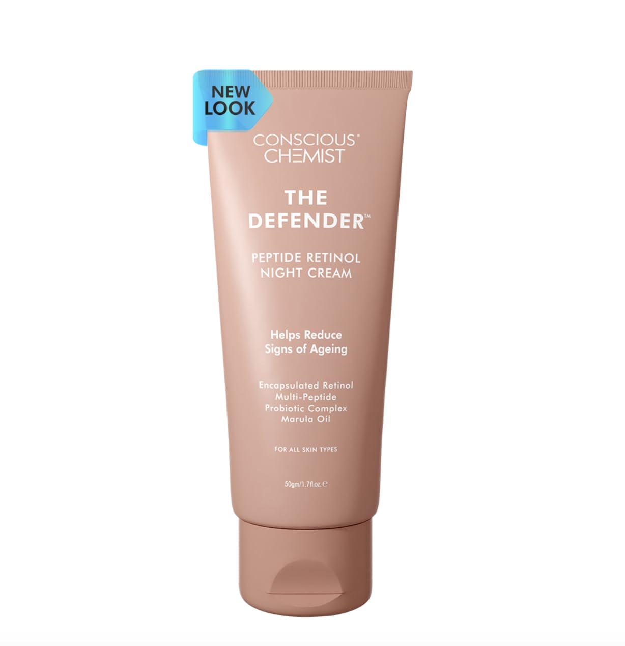 Conscious Chemist The Defender Multi - Peptide Retinol Night Cream - Vamzn#