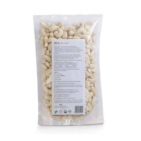 Conscious Food Organic Cashew Nuts (Kaju) - Vamzn#