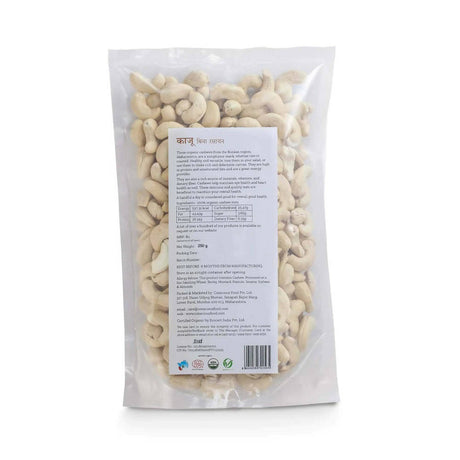 Conscious Food Organic Cashew Nuts (Kaju) - Vamzn#