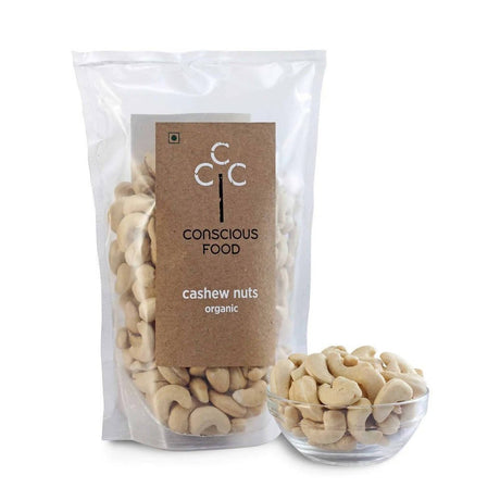 Conscious Food Organic Cashew Nuts (Kaju) - Vamzn#