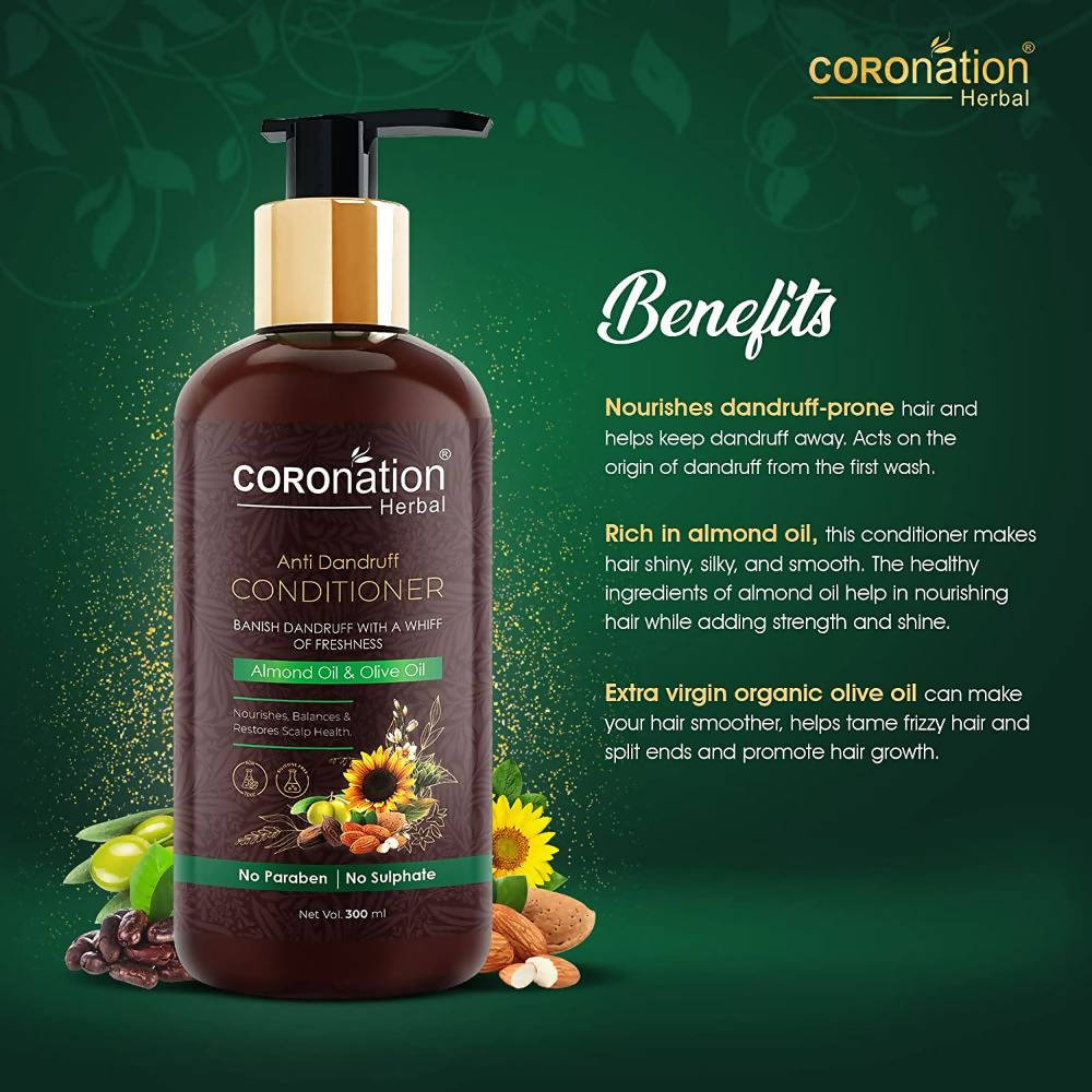 Coronation Herbal Anti Dandruff Hair Conditioner - Vamzn#