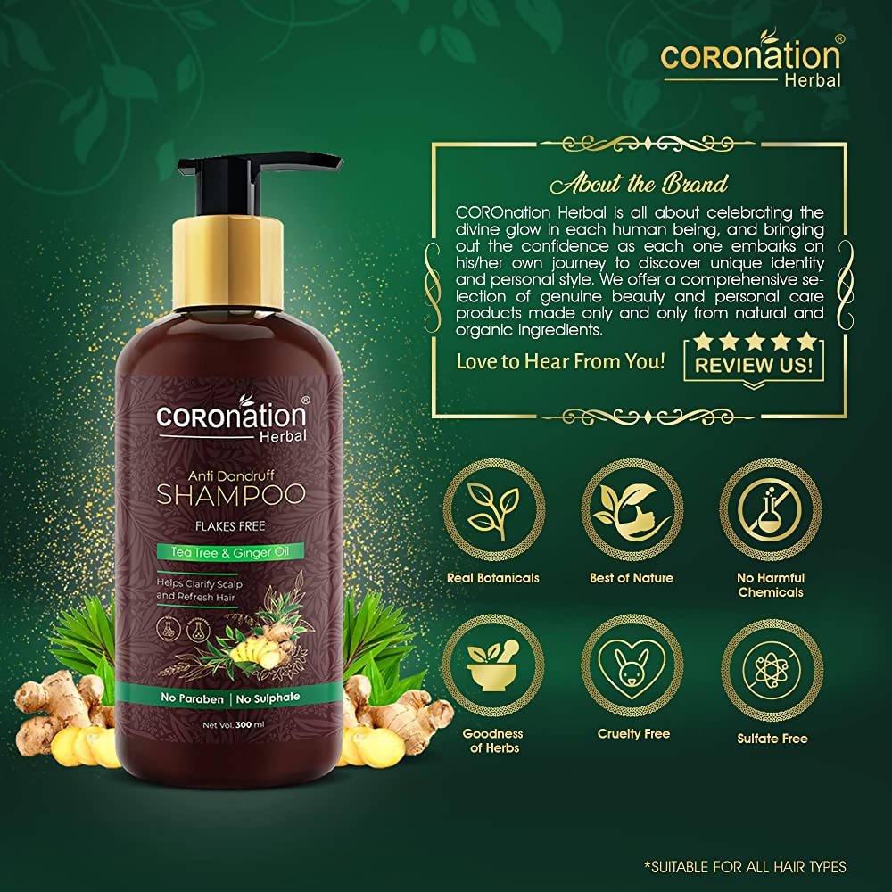 Coronation Herbal Herbal Anti Dandruff Shampoo - Vamzn#