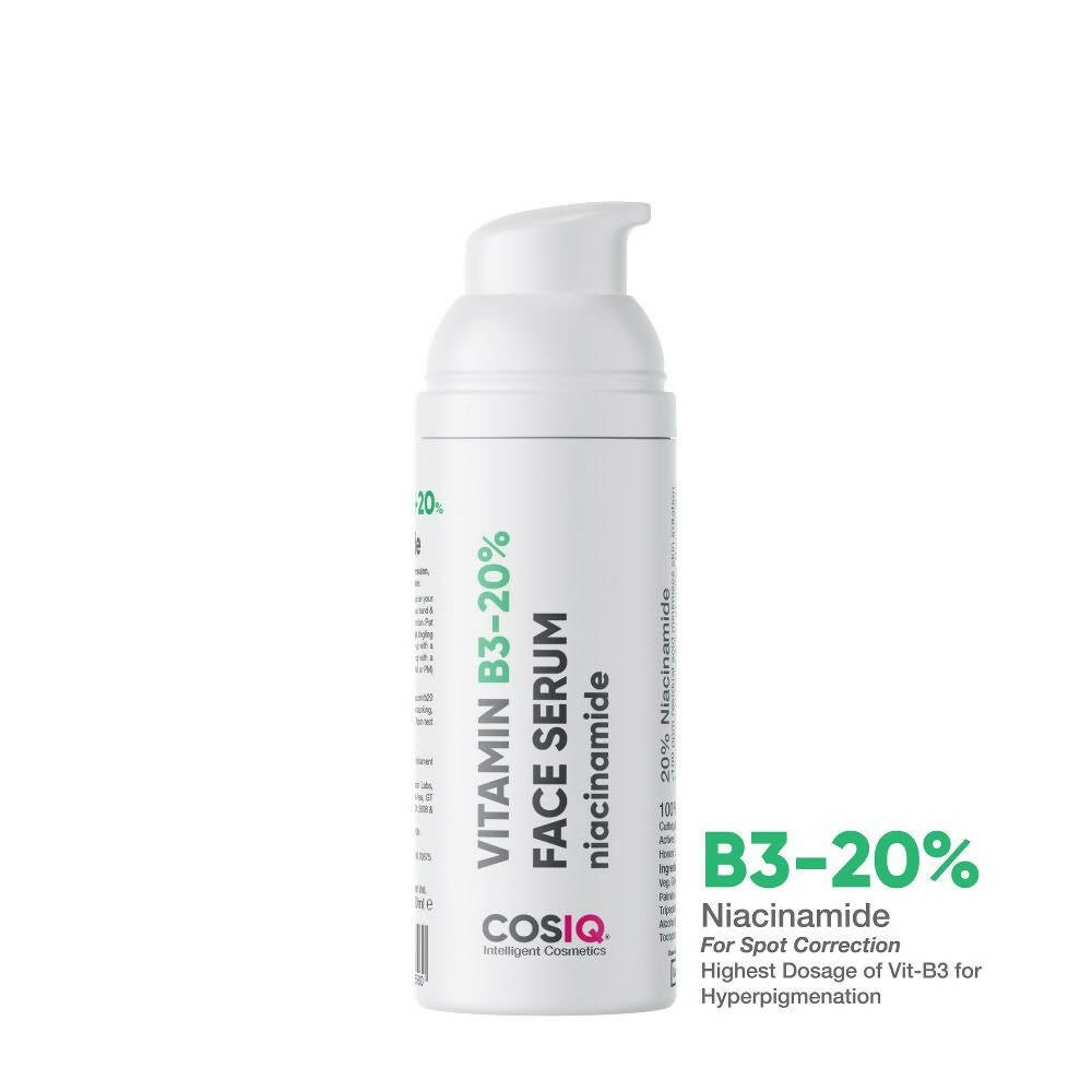 Cos - IQ Niacinamide Vitamin B3 - 20% Face Serum for Ultra Sensitive Skin - Vamzn#