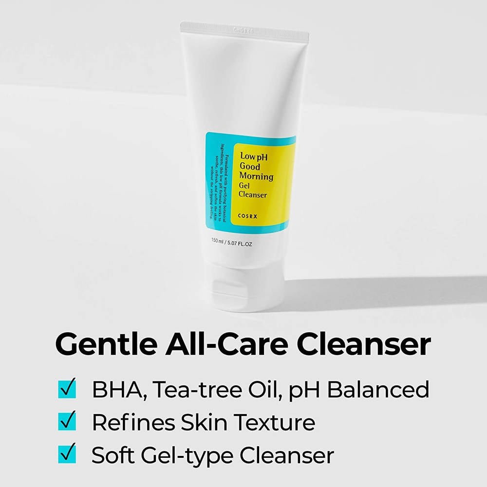 Cosrx Low pH Good Morning Gel Cleanser - Korean Skincare - Vamzn#