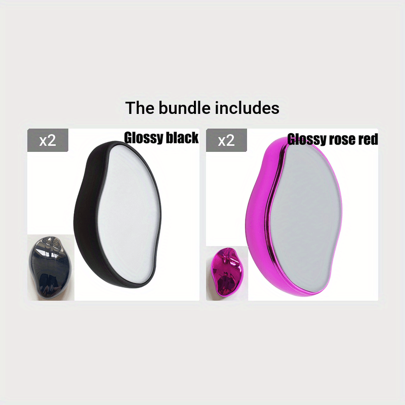Crystal Hair Removal Eraser - Gentle Painless Depilation, Reusable & Easy to Clean - Ideal for Hotel/Commercial Use - Vamzn#