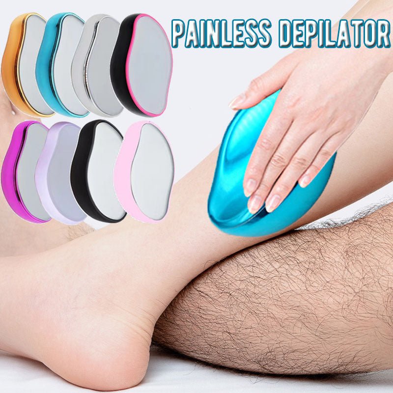 Crystal Hair Removal Eraser - Gentle Painless Depilation, Reusable & Easy to Clean - Ideal for Hotel/Commercial Use - Vamzn#