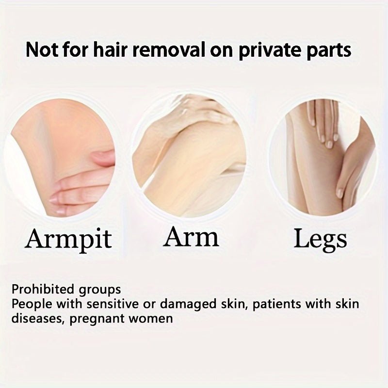 Crystal Hair Removal Eraser - Gentle Painless Depilation, Reusable & Easy to Clean - Ideal for Hotel/Commercial Use - Vamzn#