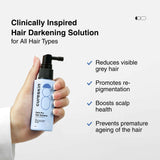 Cureskin Dark Pro Hair Solution Natural Hair Darkener with Colour Protection - Vamzn#