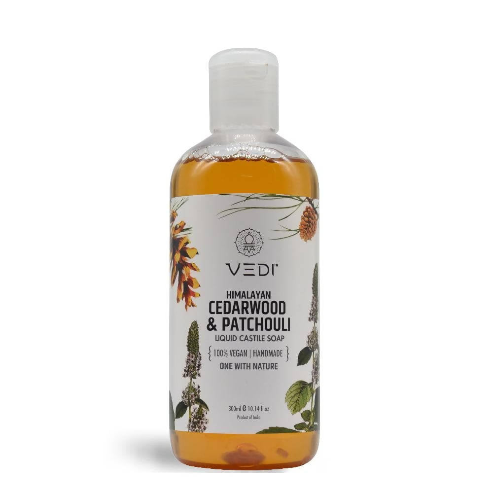 Vedi Herbals Himalayan Cedarwood & Patchouli Liquid Castile Soap