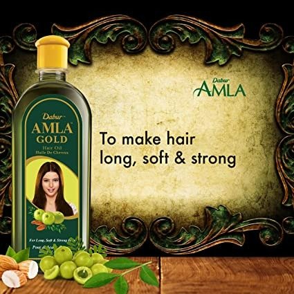 Dabur Amla Gold Hair Oil - Vamzn#