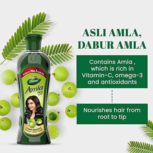 Dabur Amla Hair Oil - Vamzn#