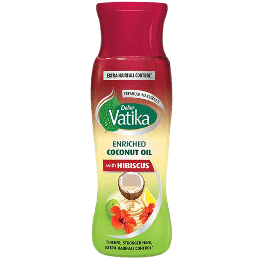 Dabur Vatika Enriched Coconut Hair Oil with Hibiscus - Vamzn#