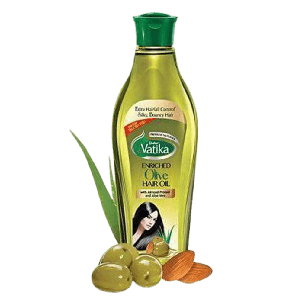Dabur Vatika Enriched Olive Hair Oil for Healthy and Strong Hair - Vamzn#