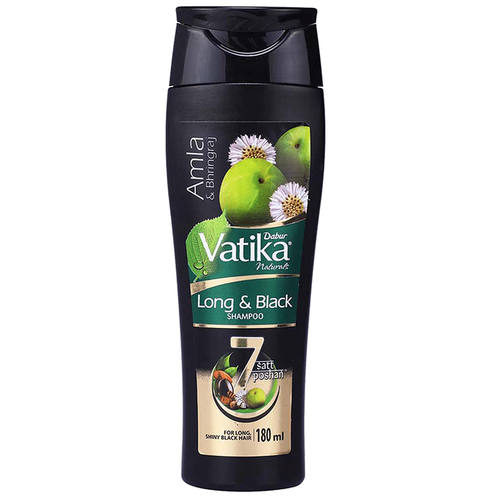Dabur Vatika Long & Black Shampoo - Vamzn#