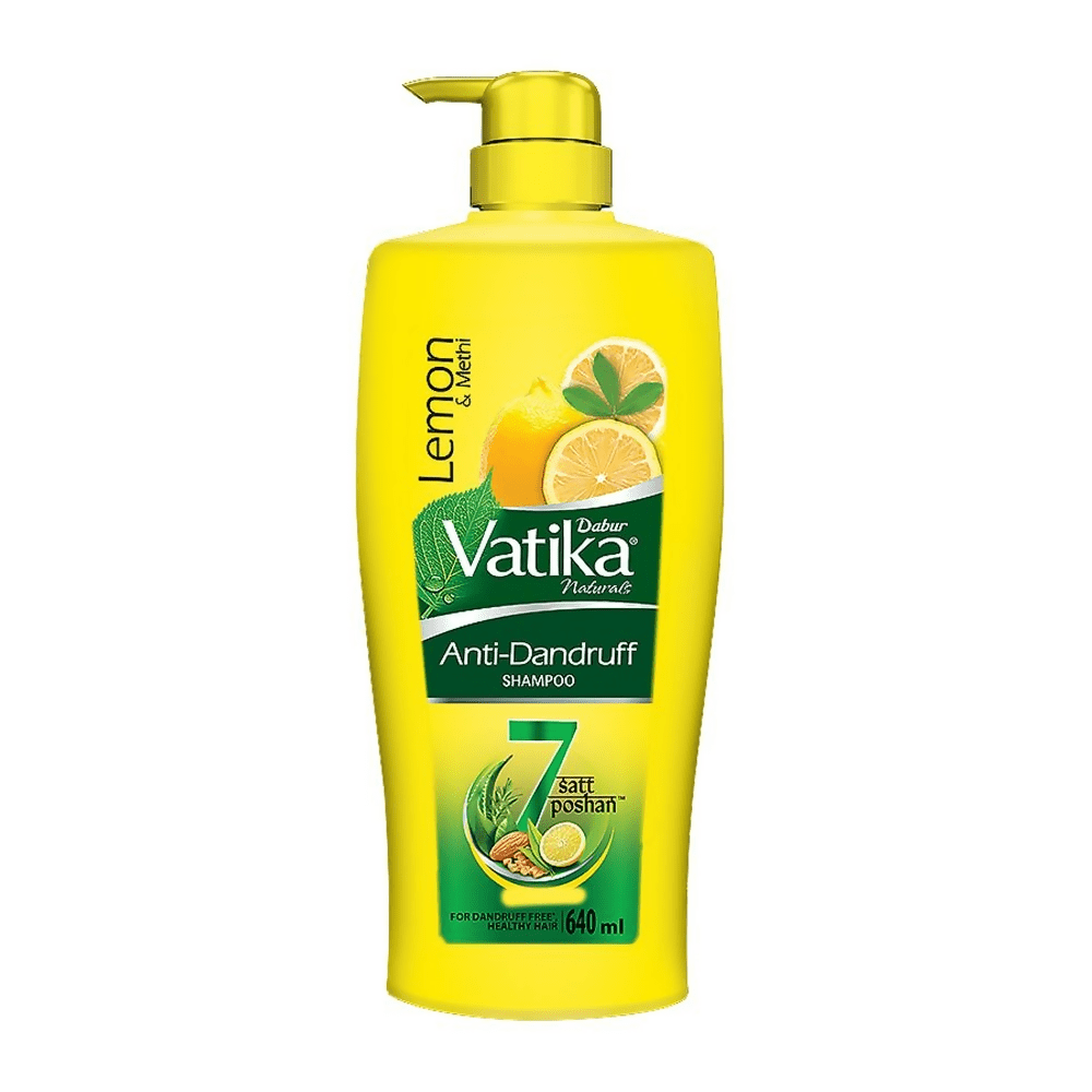 Dabur Vatika Naturals Anti Dandruff Shampoo - Vamzn#