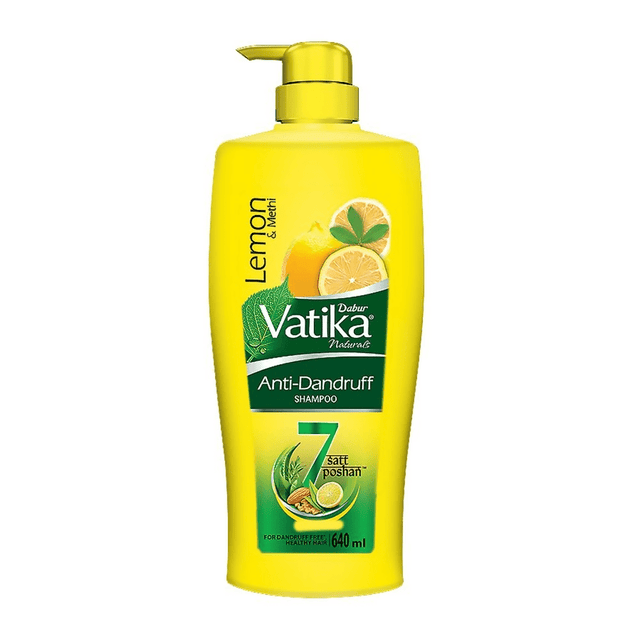 Dabur Vatika Naturals Anti Dandruff Shampoo - Vamzn#