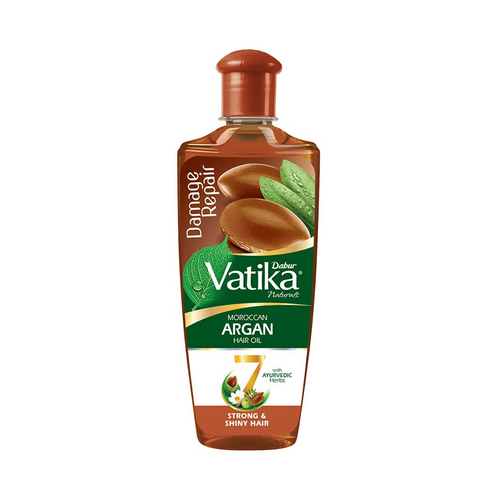 Dabur Vatika Naturals Moroccan Argan Hair Oil - Vamzn#