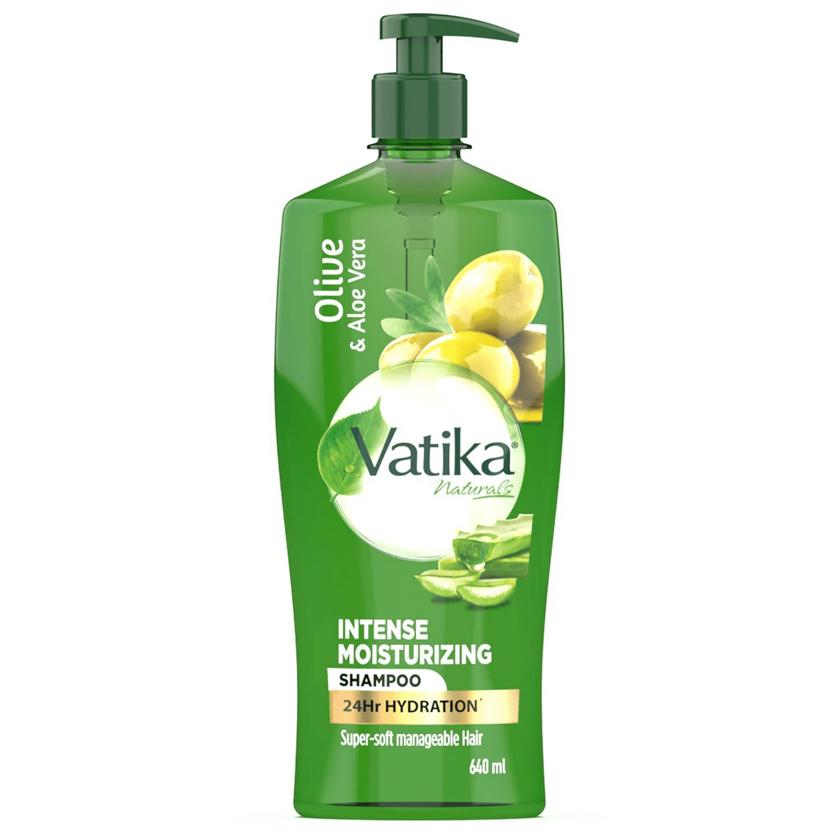 Dabur Vatika Naturals Olive & Aloe Vera Intense Moisturising Shampoo - Vamzn#