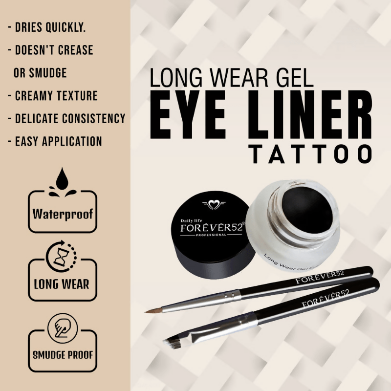 Daily Life Forever52 Long Wear Gel Eyeliner Tattoo - GT001 - Vamzn#