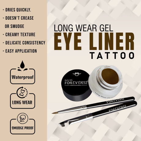 Daily Life Forever52 Long Wear Gel Eyeliner Tattoo - GT008 - Vamzn#