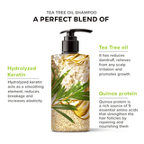 De Fabulous Tea Tree Oil Sulphate Free Shampoo For All Hair Types - Vamzn#