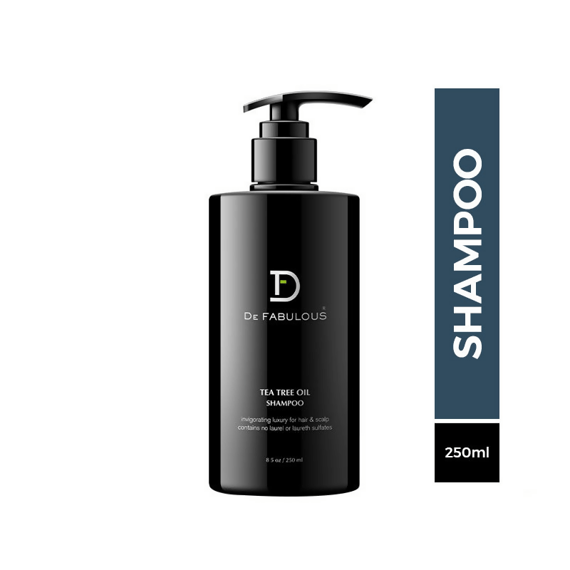 De Fabulous Tea Tree Oil Sulphate Free Shampoo For All Hair Types - Vamzn#