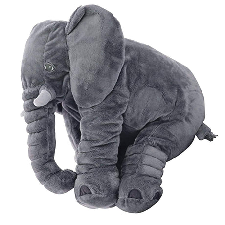 DearJoy Big Size Fibre Filled Stuffed Animal Elephant Soft Toy for Baby of Plush Hugging Pillow Soft Toy for Kids boy Girl Birthday Gift (60 cm, Grey Color) - Vamzn#