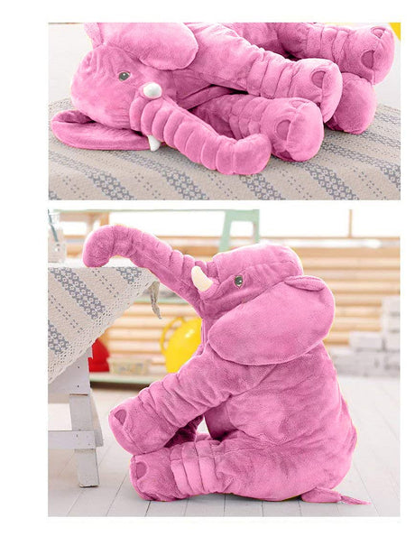 DearJoy Big Size Fibre Filled Stuffed Animal Elephant Soft Toy for Baby of Plush Hugging Pillow Soft Toy for Kids boy Girl Birthday Gift (60 cm, Grey Color) - Vamzn#