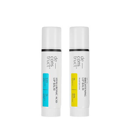 Deconstruct Brightening Lip Balm with SPF 30 | For Dark, Pigmented, Dry, Flaky Lips | Brightens Pigmented Lips | Vitamin C for Dark Lips | SPF 30 for Sun Damage and Discoloration | Lip Balm for Glossy Buttery Soft Pink Lips | For Women & Men - (4 gm) - Vamzn#