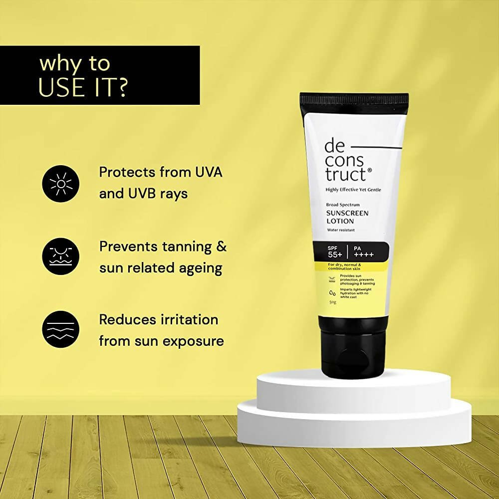Deconstruct Broad Spectrum Sunscreen Lotion - Vamzn#