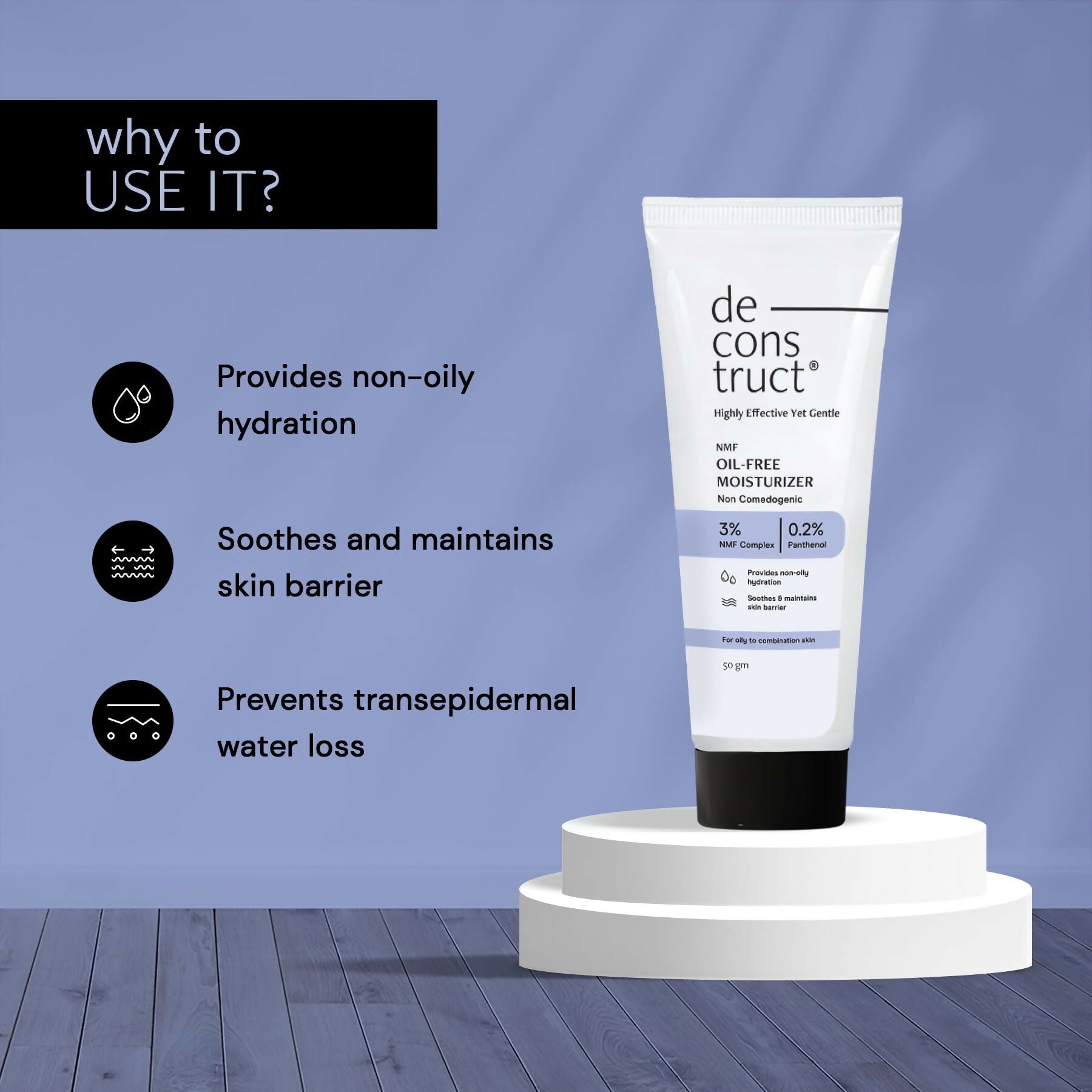 Deconstruct Oil - Free Moisturizer For Oily Skin - Vamzn#