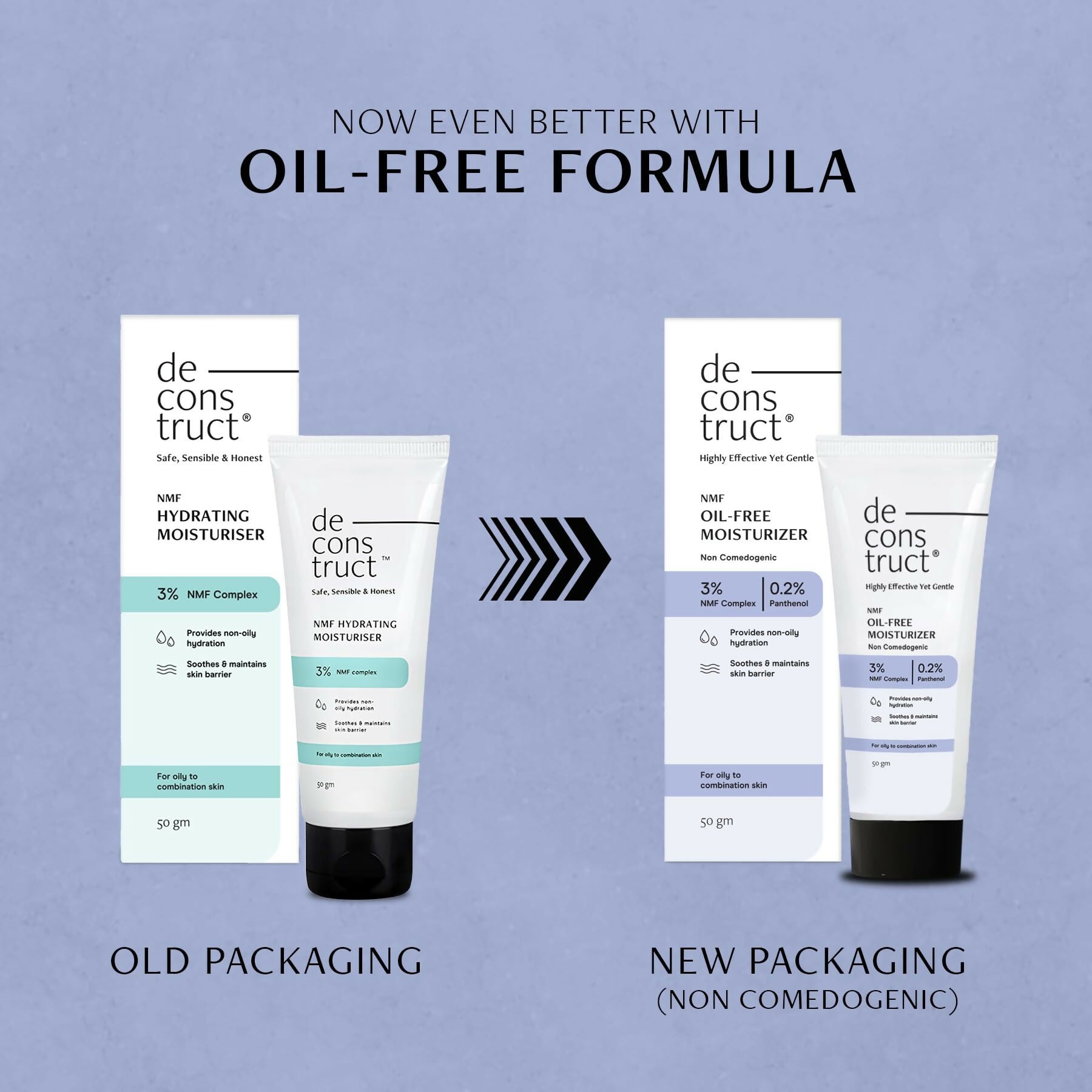 Deconstruct Oil - Free Moisturizer For Oily Skin - Vamzn#