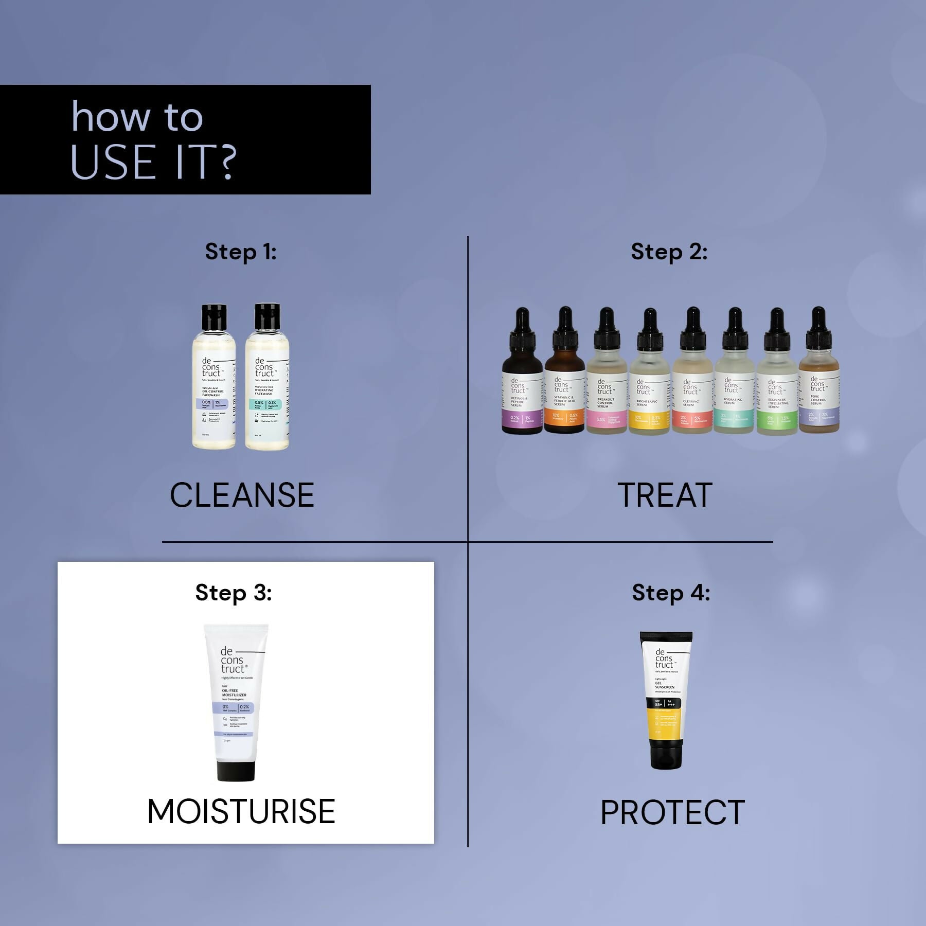 Deconstruct Oil - Free Moisturizer For Oily Skin - Vamzn#