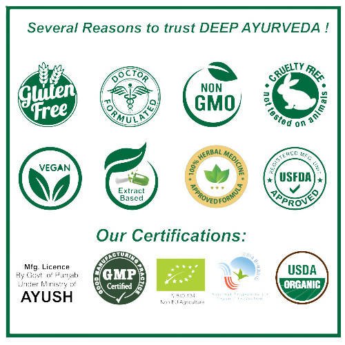 Deep Ayurveda Heart Care Ayurvedic Tea Powder - Vamzn#
