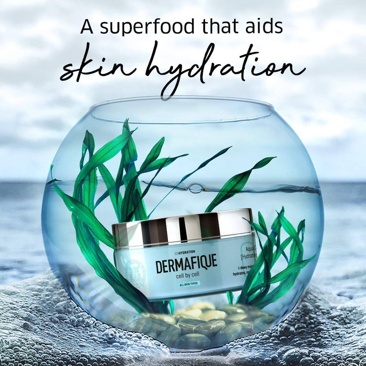 Dermafique Aqua Cloud Hydrating Creme Light Moisturizer - Vamzn#