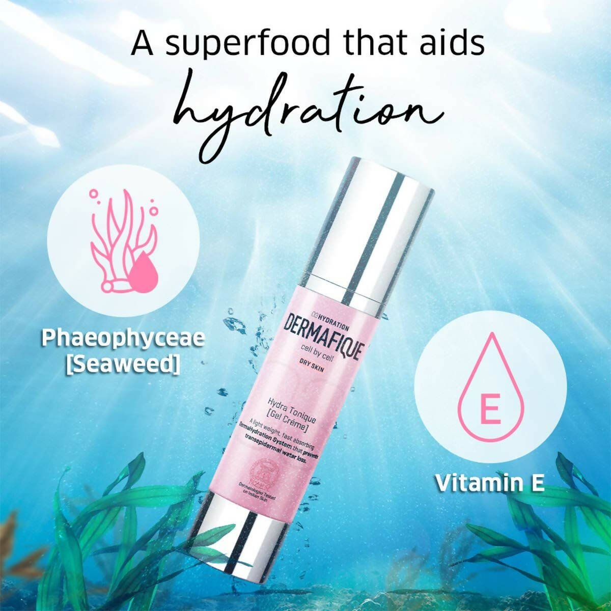 Dermafique Hydratonique Gel Creme Hydrating Moisturizer for Dry Skin - Vamzn#