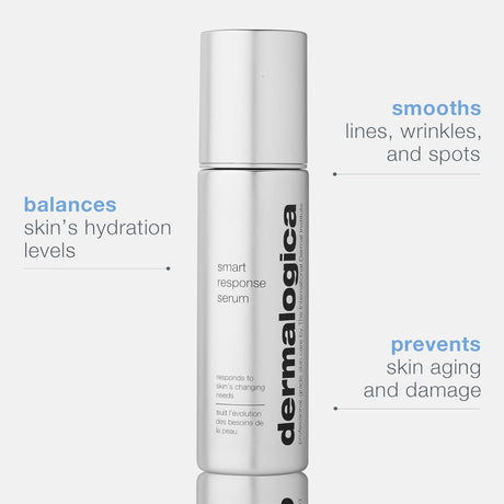 Dermalogica Smart Response Serum, Anti Aging Face Serum with Lactic Acid and AHA, Hydrate, Brighten, Soothe, and Address Fine Lines and Wrinkles - Vamzn#