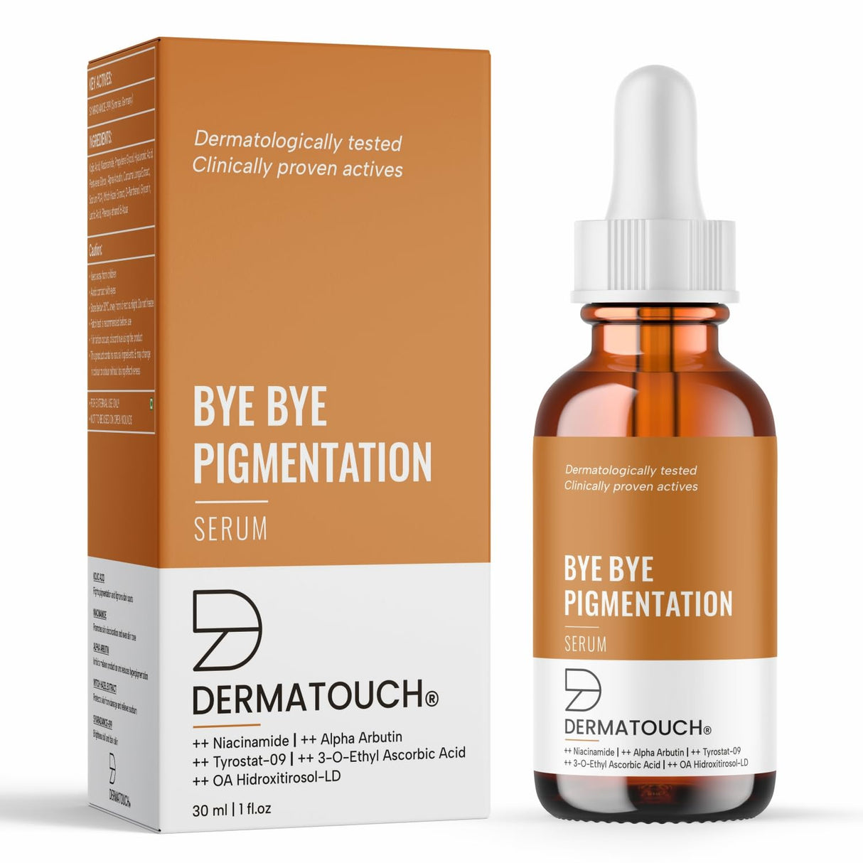 DERMATOUCH Bye Bye Pigmentation Serum | For Pigmentation, Dark Spots, Blemishes | For all skin types | For Both Men & Women | 18ml - Vamzn#