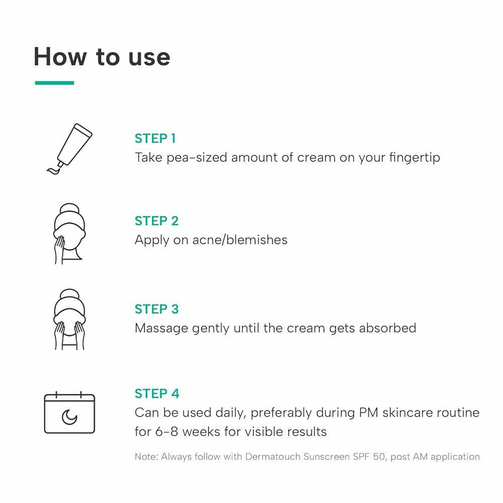 Dermatouch Glycolic 6% Niacinamide 4% Face Cream - Vamzn#