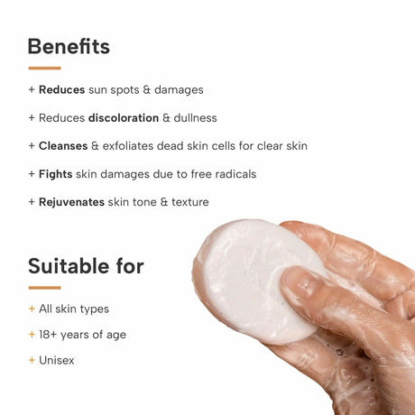 Dermatouch Kojic Acid 1% Soap With Glutathione - Vamzn#