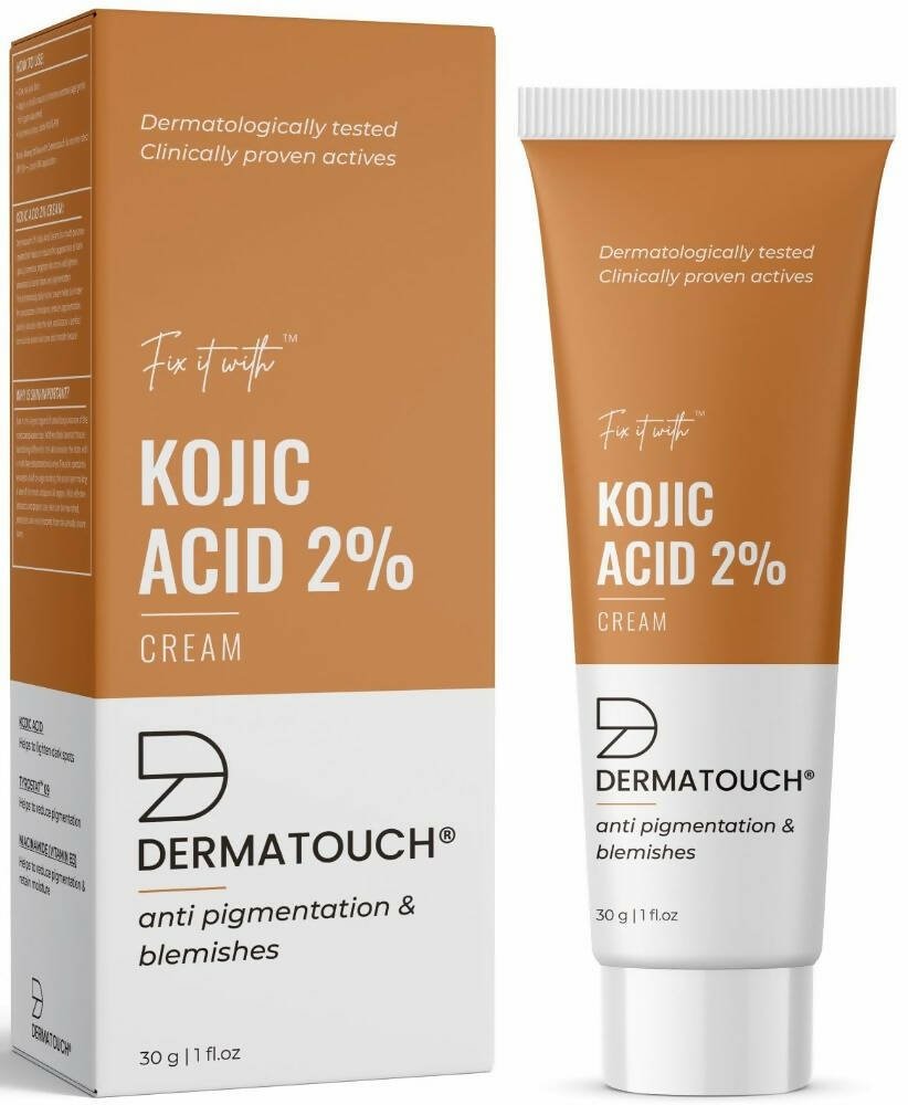 Dermatouch Kojic Acid 2% Face Cream For Pigmentation & Blemishes - Vamzn#